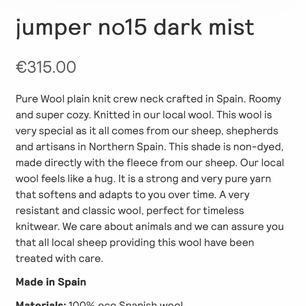 Babaa jumper no15 dark mist - Picture 7 of 16